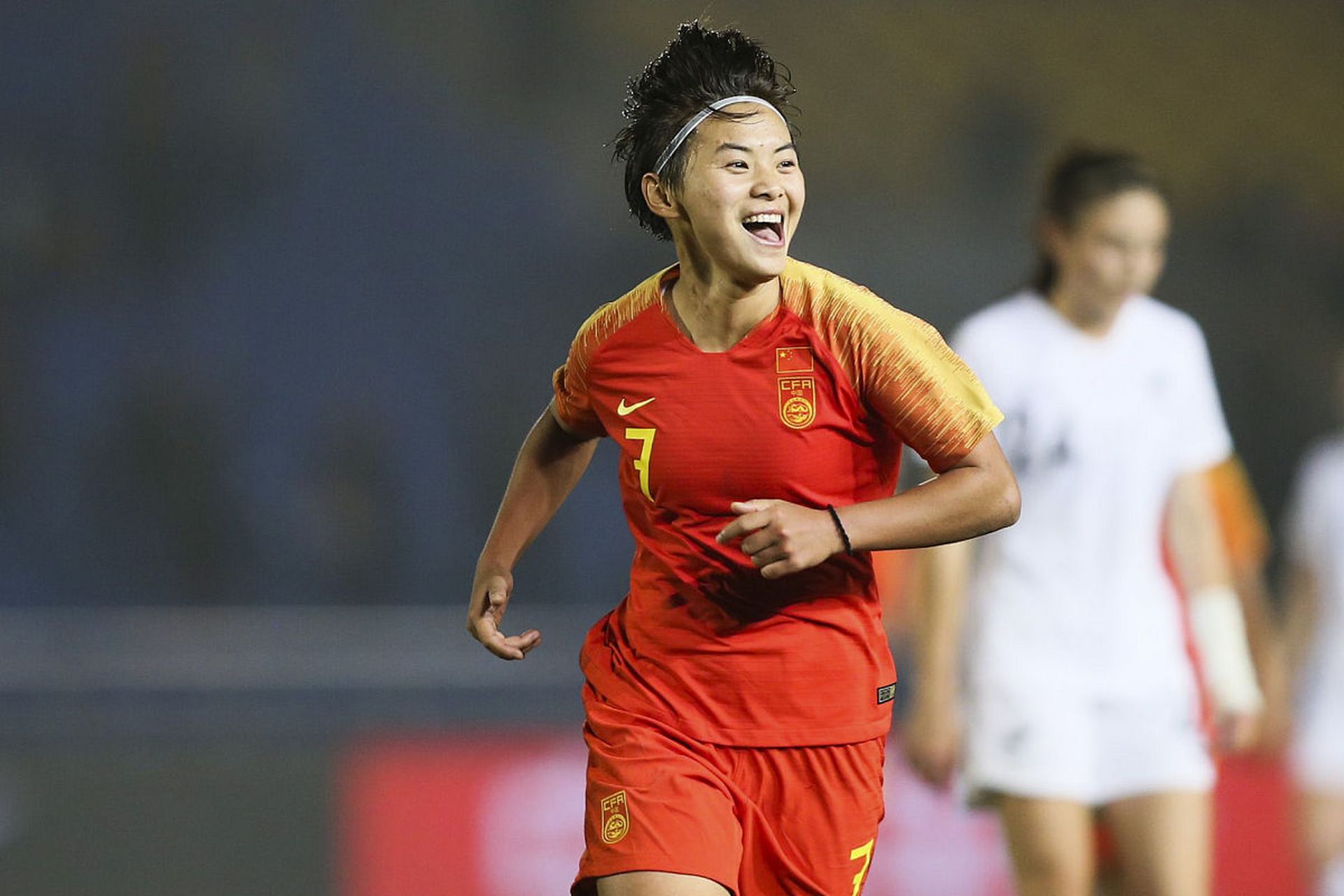 中国女足在比赛中再次夺得胜利 中国女足在比赛中再次夺得胜利
