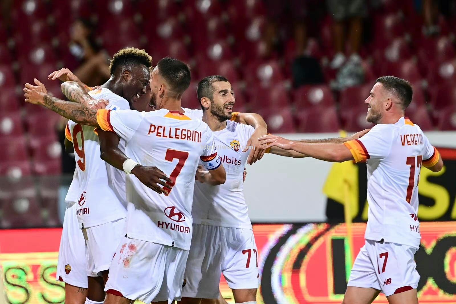 罗马客场大胜,重夺意甲前四位置 罗马客场大胜,重夺意甲前四位置