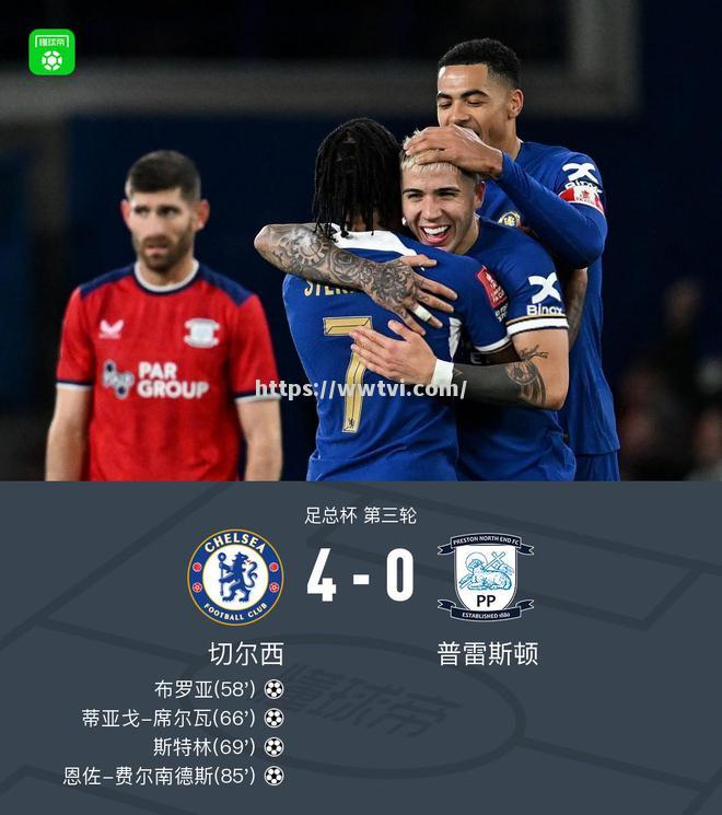 切尔西主场大胜,继续风光无限 切尔西主场大胜,继续风光无限