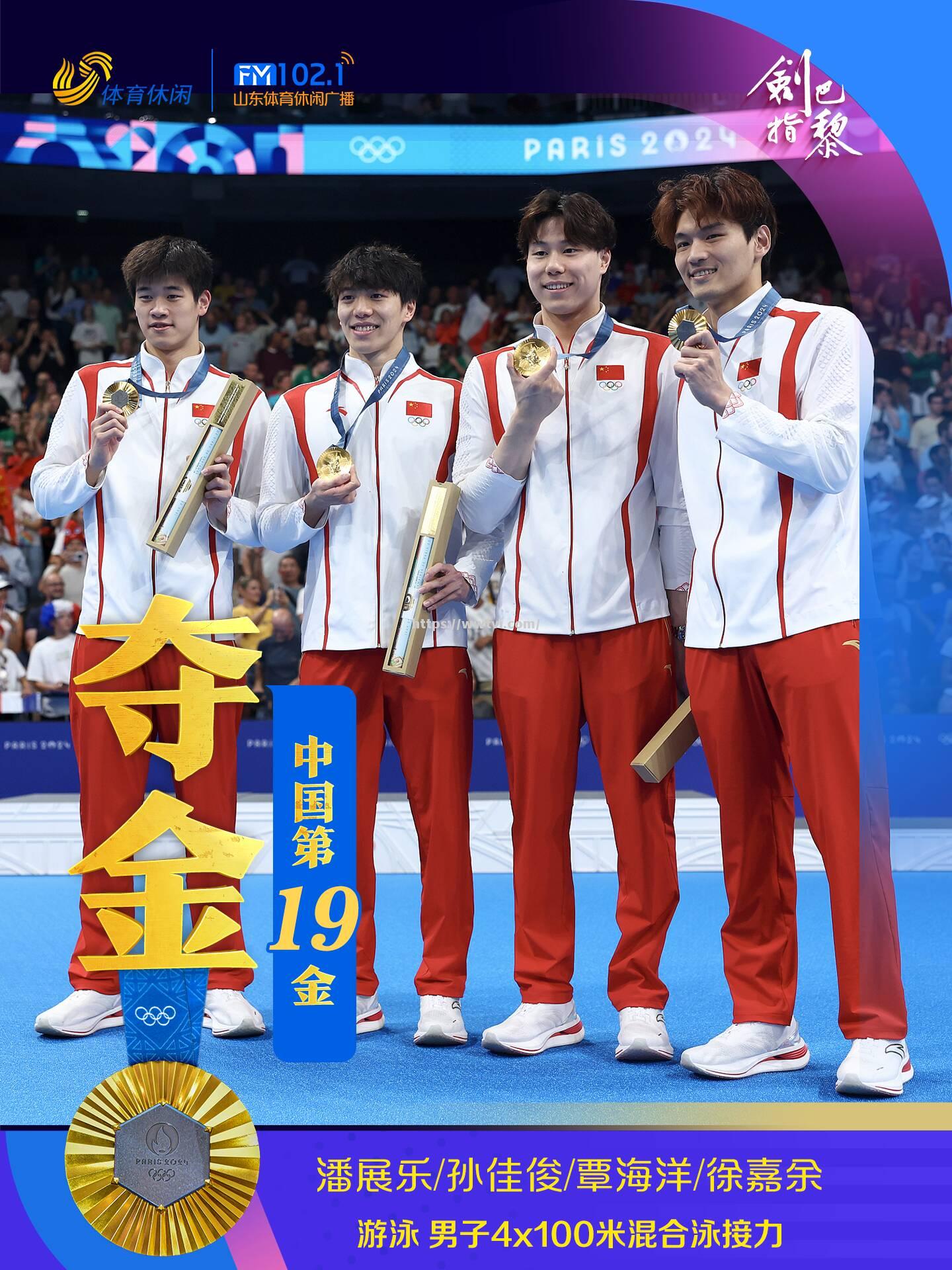 各队得主:谁摘金、两冠、五冠? 各队得主:谁摘金、两冠、五冠?